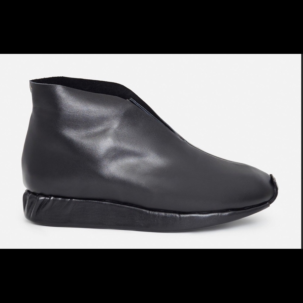 Purlicue Brand leather wrapped sneakers, handmade